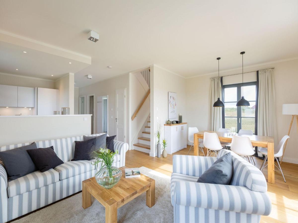 Reetland Am Meer - Premium Reetdachvilla Mit 3 Schlafzimmern, Sauna Und Kamin E05 Dranske Exterior foto