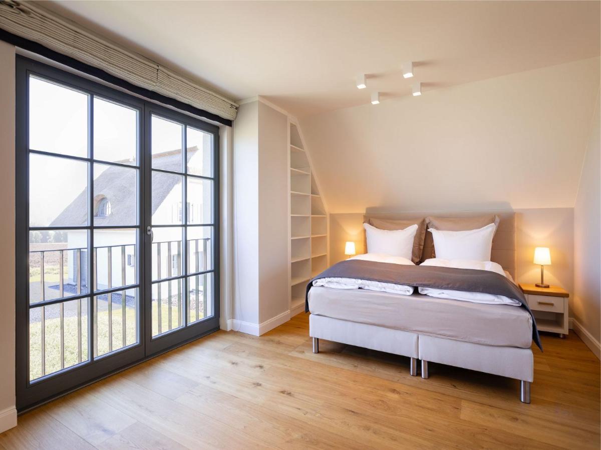 Reetland Am Meer - Premium Reetdachvilla Mit 3 Schlafzimmern, Sauna Und Kamin E05 Dranske Exterior foto
